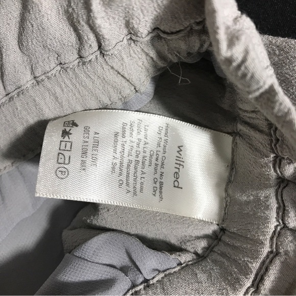 Aritzia Wilfred Montrouge Flowy Crepe Shorts Size M - Picture 6 of 8